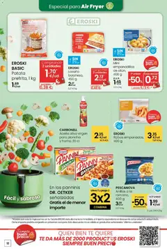 Vista previa Eroski - Quen ben te quere farache aforrar válido desde el 15.01.2026 | Página: 12 | Productos: Té, Plancha, Lasaña, Caja