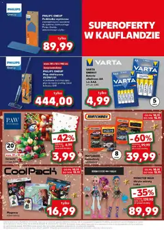 Pogląd oferty "Kaufland gazetka" - ważna od 06.11.2025 | Strona: 55 | Produkty: Kabel, USB, Baterie, Lalka