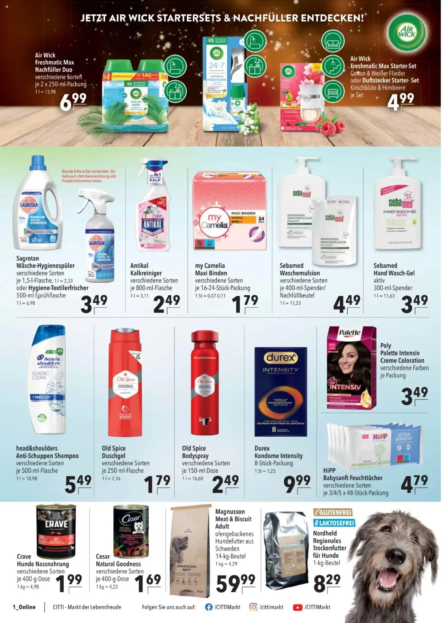 CITTI tilbudsavis – gyldig fra 05.11.2025 | Side: 22 | Produkter: Shampoo, Creme