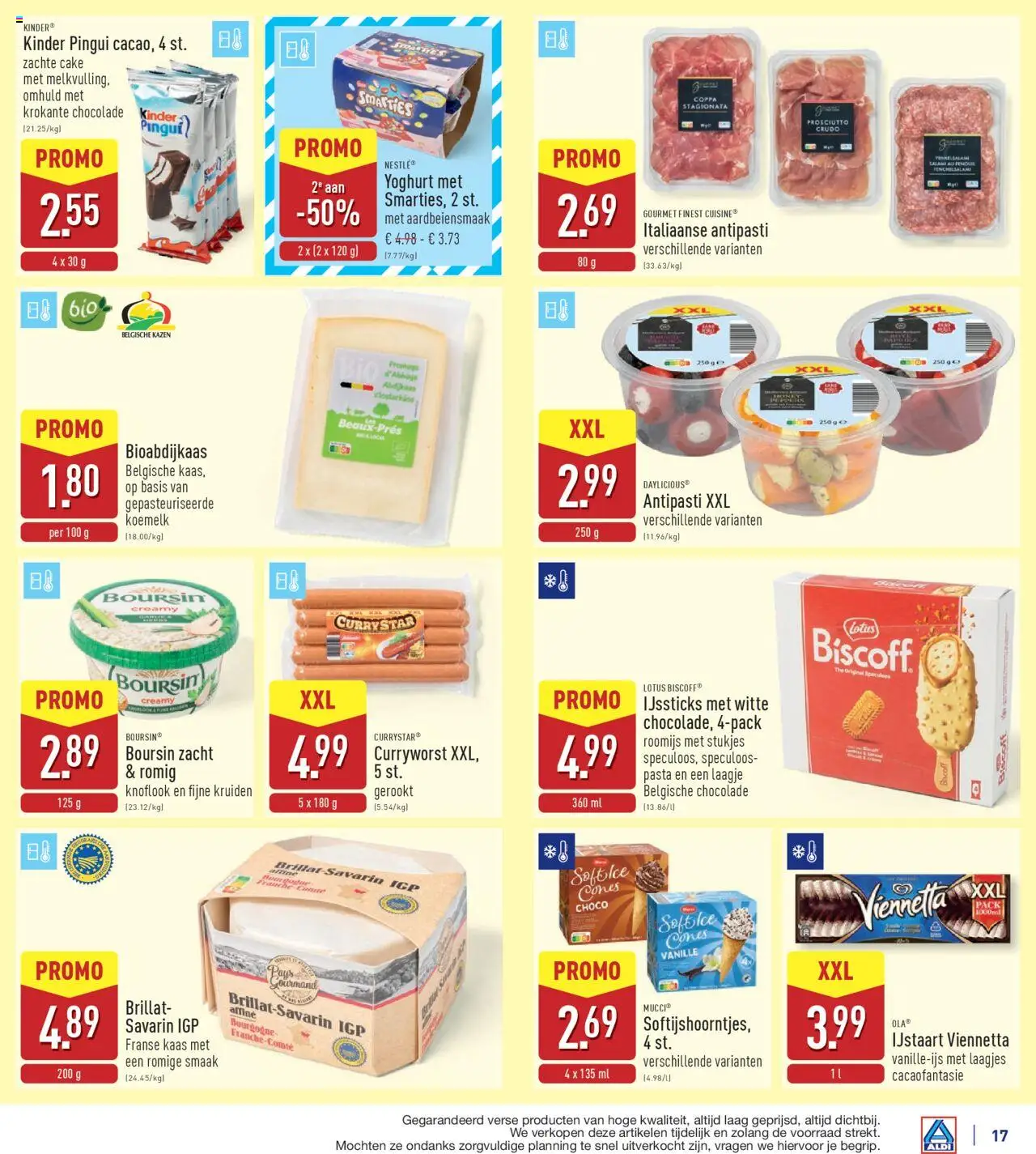 {H1} | Pagina: 17 | Producten: Pasta, Citrompótló tabletta, Yoghurt, Chocolade