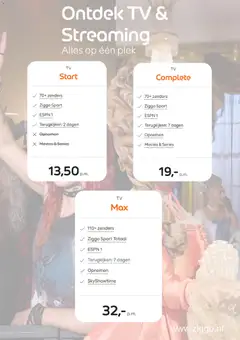 Ziggo - Folder - Voorbeeld van een folder van Ziggo, geldig van 02.02.2026 | Pagina: 3 | Producten: Tv