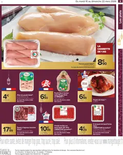 Carrefour - Prévisualisation de Carrefour Tout l'aid el-fitr valide à partir de 10.03.2026 | Page: 9 | Produits: Volaille, Viande hachée, Épaule d'agneau, Viande