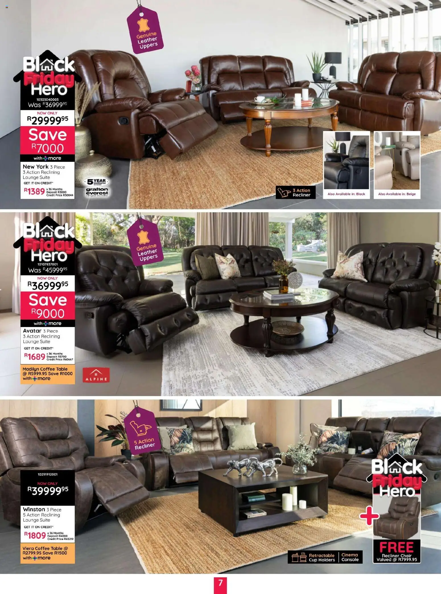 New Bradlows catalogue – valid from 10.11.2025 | Page: 7 | Products: Coffee table, Table, Chair, Coffee