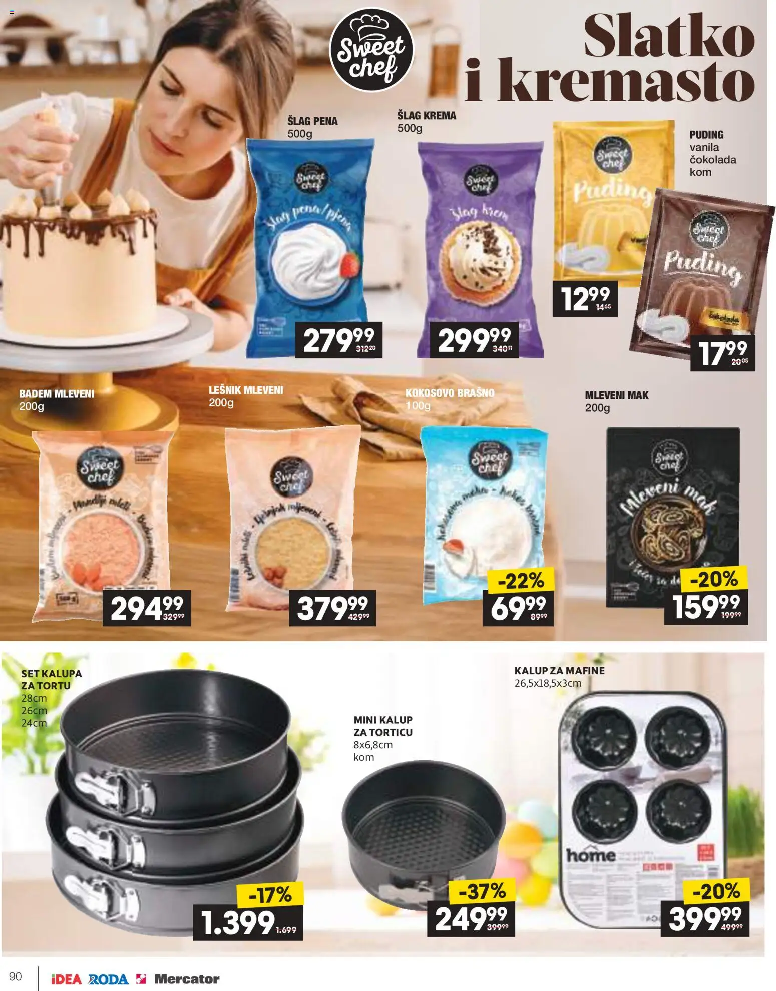 Roda katalog - važi od 09.04.2026 | Strana: 90 | Proizvode: Mleveni mak, Badem, Puding, Kokosovo brašno