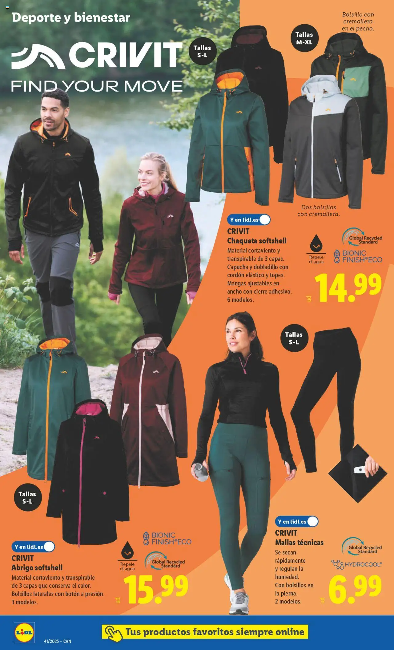 Lidl - Canarias │ válido desde el 06.10.2025 | Página: 14 | Productos: Chaqueta