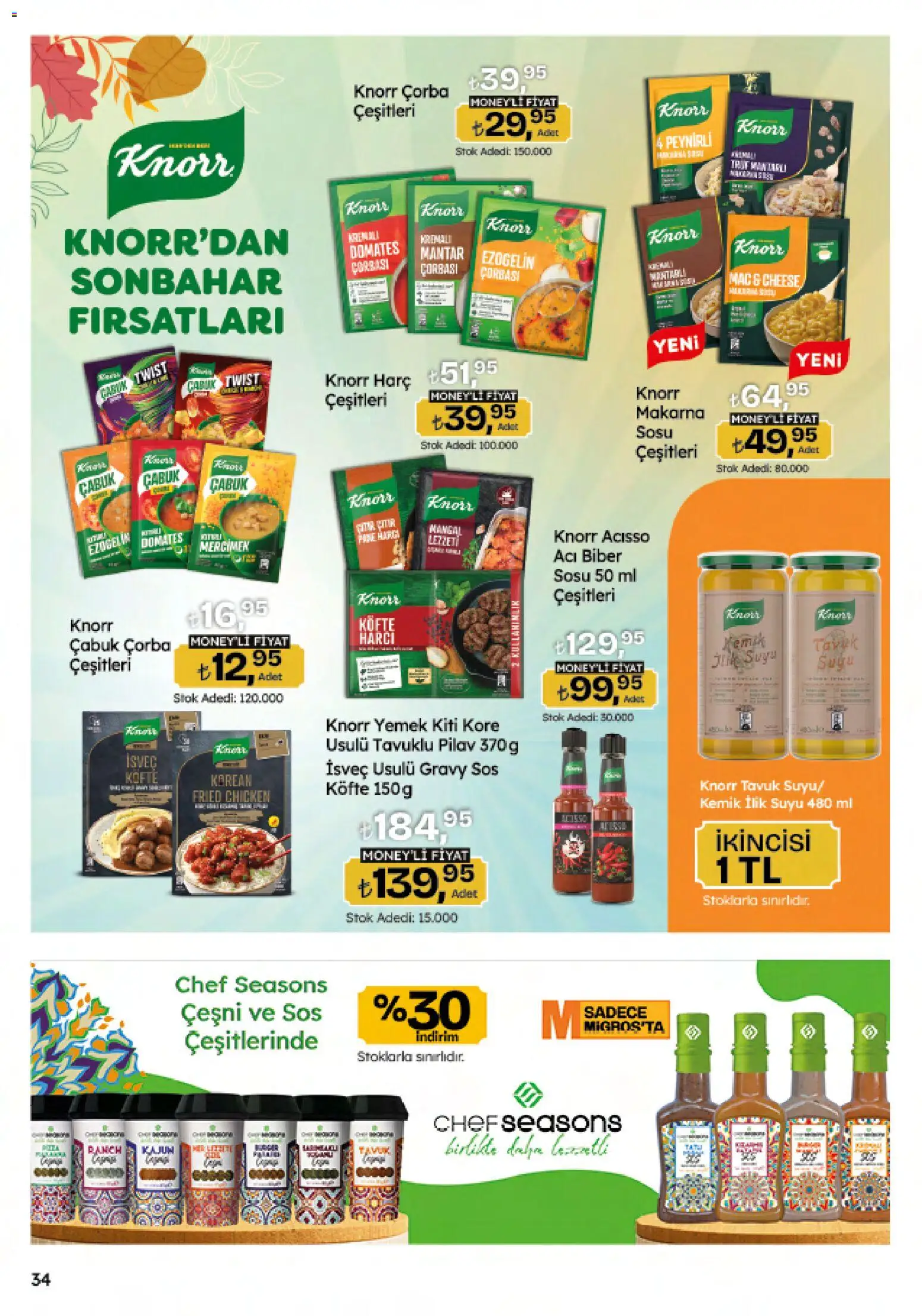 Migros Katalog - Migroskop - 23.10.2025 tarihinden itibaren geçerlidir | Sayfa: 34 | Ürünler: Fıstık, Şeker, Badem, Pancar