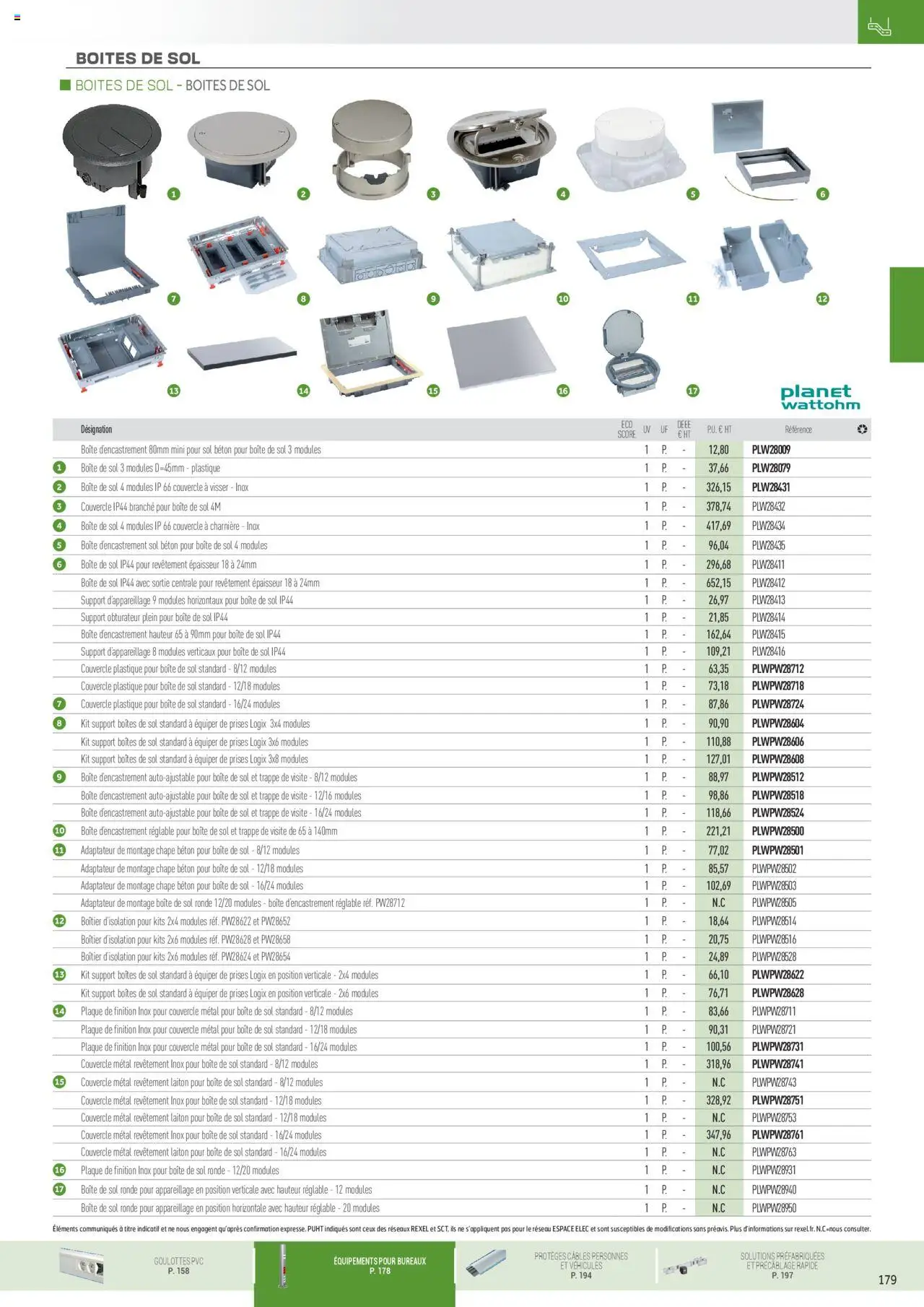  | Page: 87 | Produits: Adaptateur, Charnière, Prises