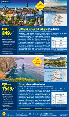 Lidl Aktionen Reisen Februar ab 28.01.2026 gültig | Seite: 12 | Produkte: Rock, Uhr