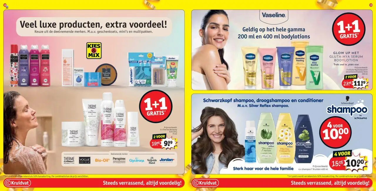  | Pagina: 10 | Producten: Shampoo, Conditioner, Deodorant, Droogshampoo