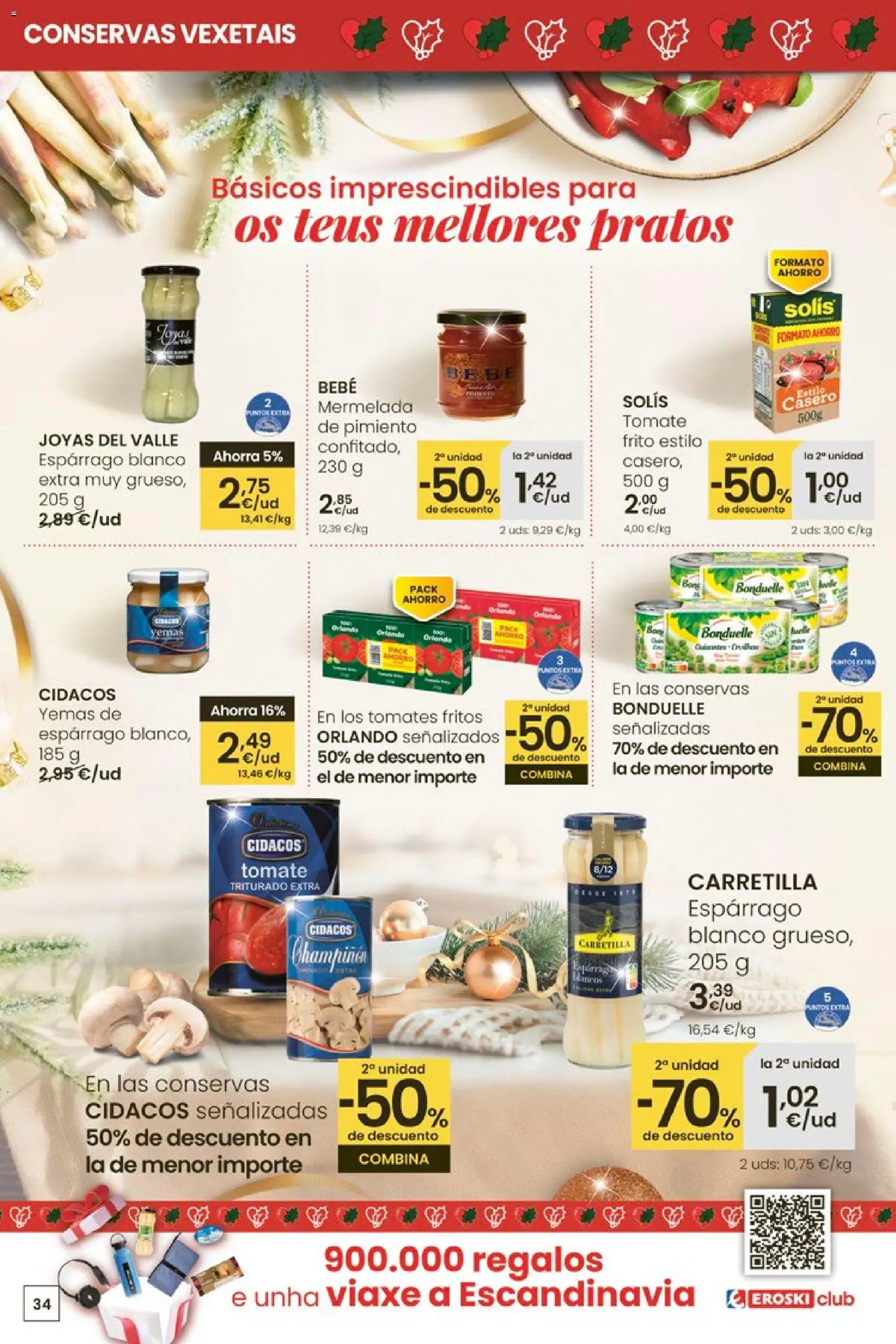 Eroski - Center │ válido desde el 27.11.2025 | Página: 34 | Productos: Tomates, Κάδος απορρυμάτων