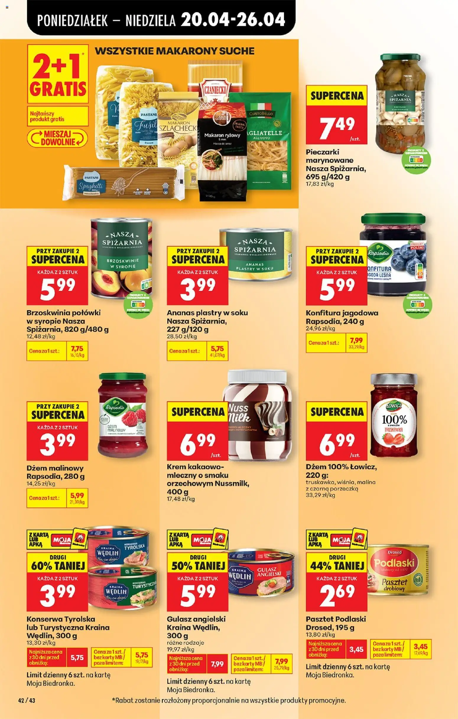Biedronka gazetka od poniedziałku od 20.04.2026 | Strona: 72