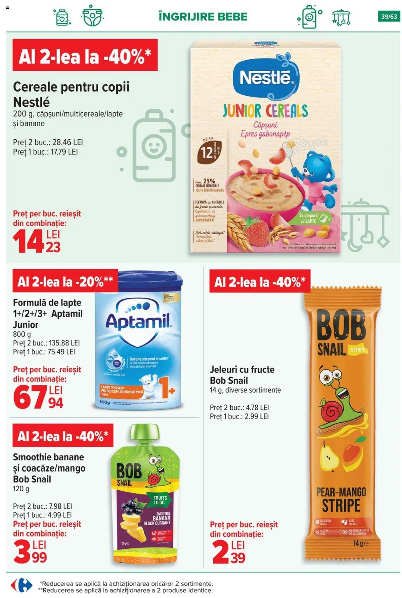 Noul catalog Carrefour – valabil de la 01.10.2025 | Pagină: 39 | Produse: Serum, Șampon, Balsam, Deodorant