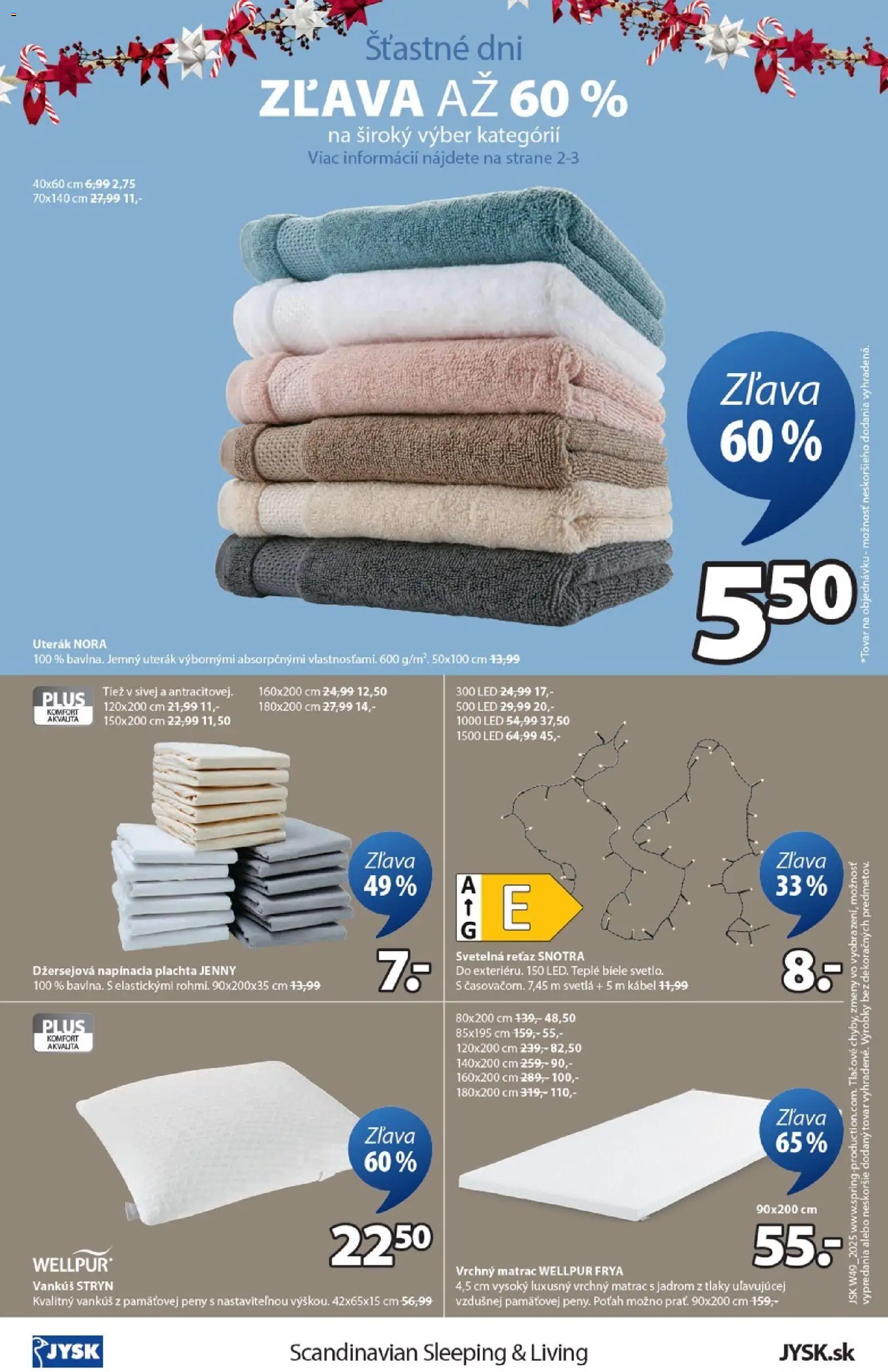 Nové JYSK akcie – leták je platný od 01.12.2025 | Strana: 12