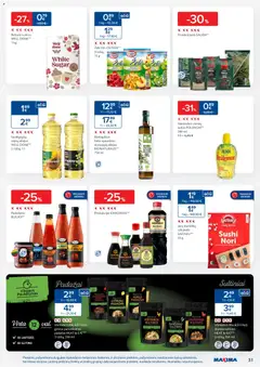 MAXIMA leidinys galioja nuo 20.01.2026 | Puslapis: 31 | Prekių: Jautienos, Aliejus, Sultys, Cukrus