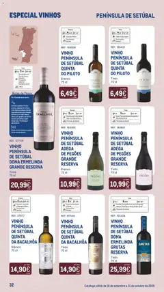 Pré-visualização Makro - Especial Vinhos válido de 16.09.2025 | Página: 32 | Produtos: Vinho, Compota