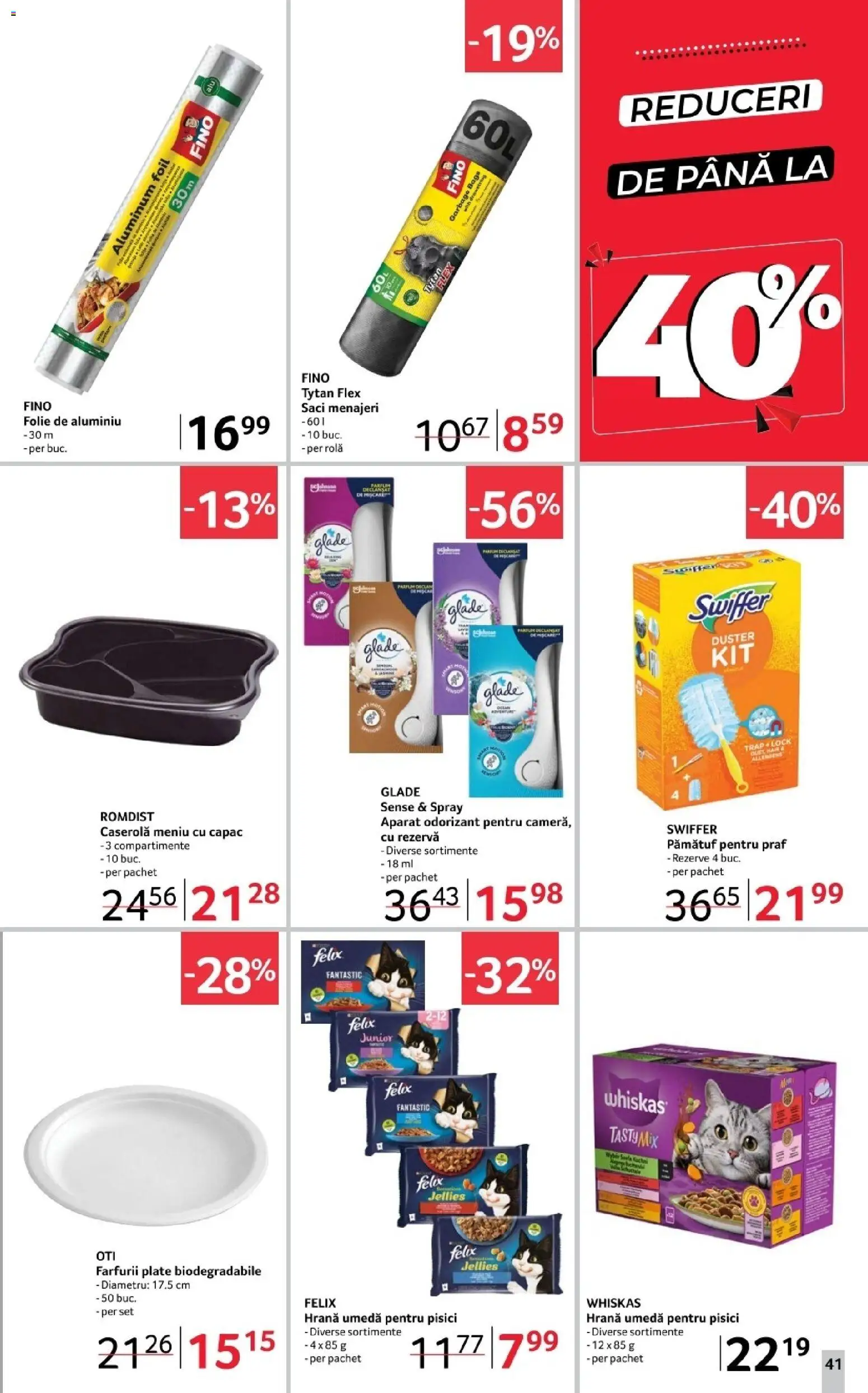 Noul catalog Selgros – valabil de la 14.11.2025 | Pagină: 41 | Produse: Saci menajeri