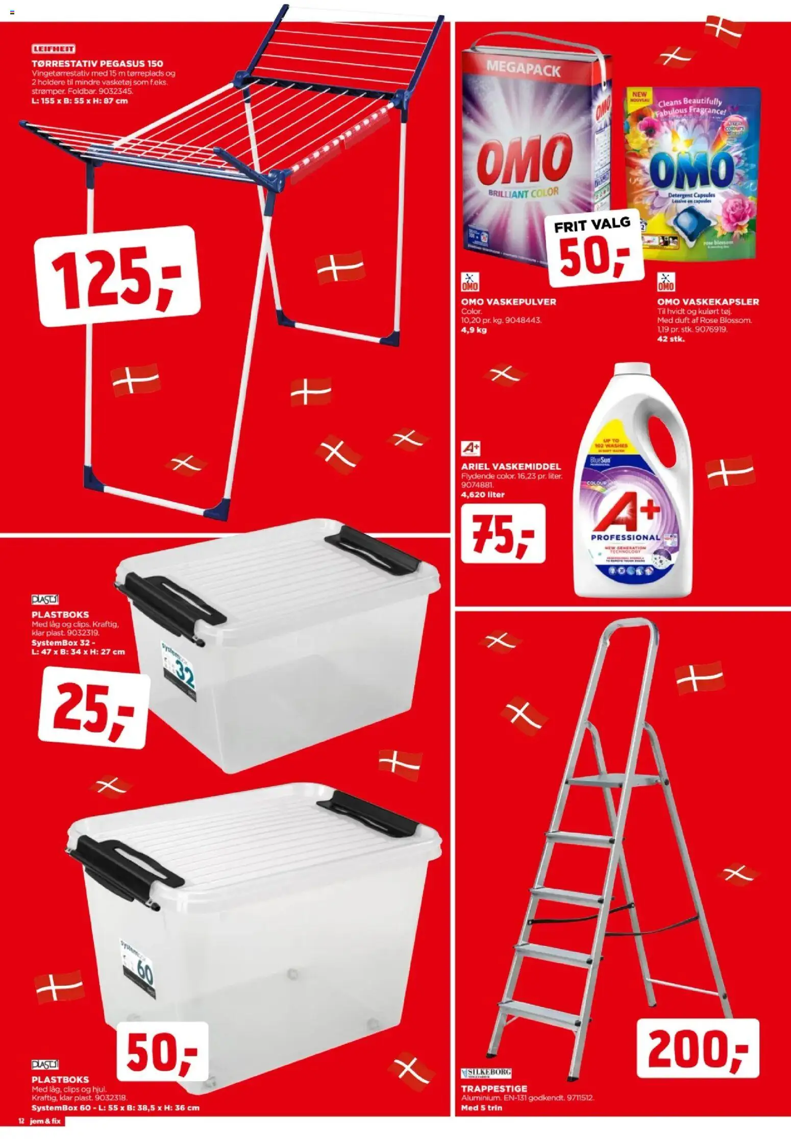 Jem & fix tilbudsavis – gyldig fra 16.11.2025 | Side: 12 | Produkter: Duft, Vaskepulver, Søm