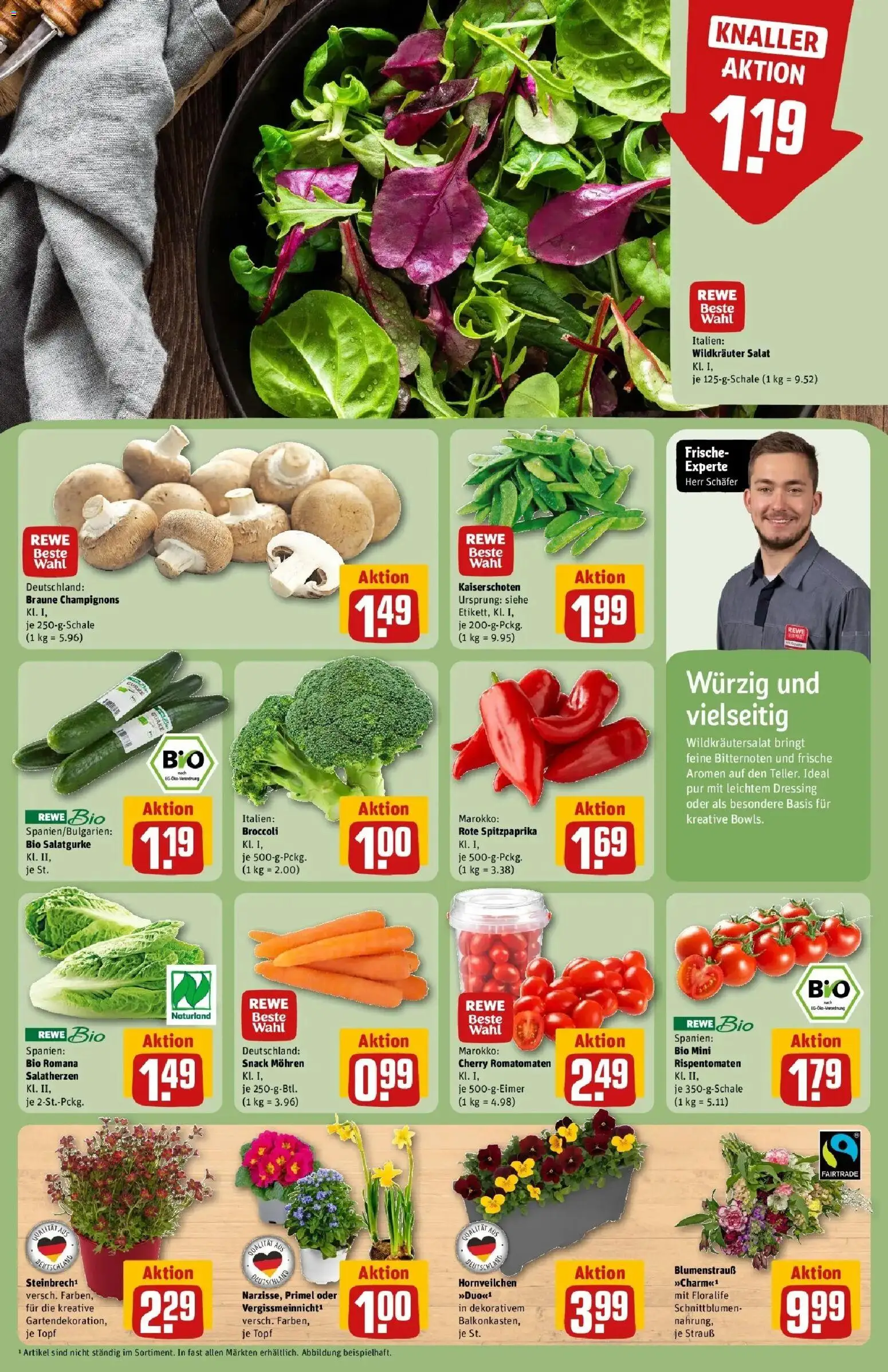 Rewe Prospekt Brandenburg An Der Havel	 – gültig ab 09.03.2026 | Seite: 7 | Produkte: Dressing, Mohren, Champignons, Salat