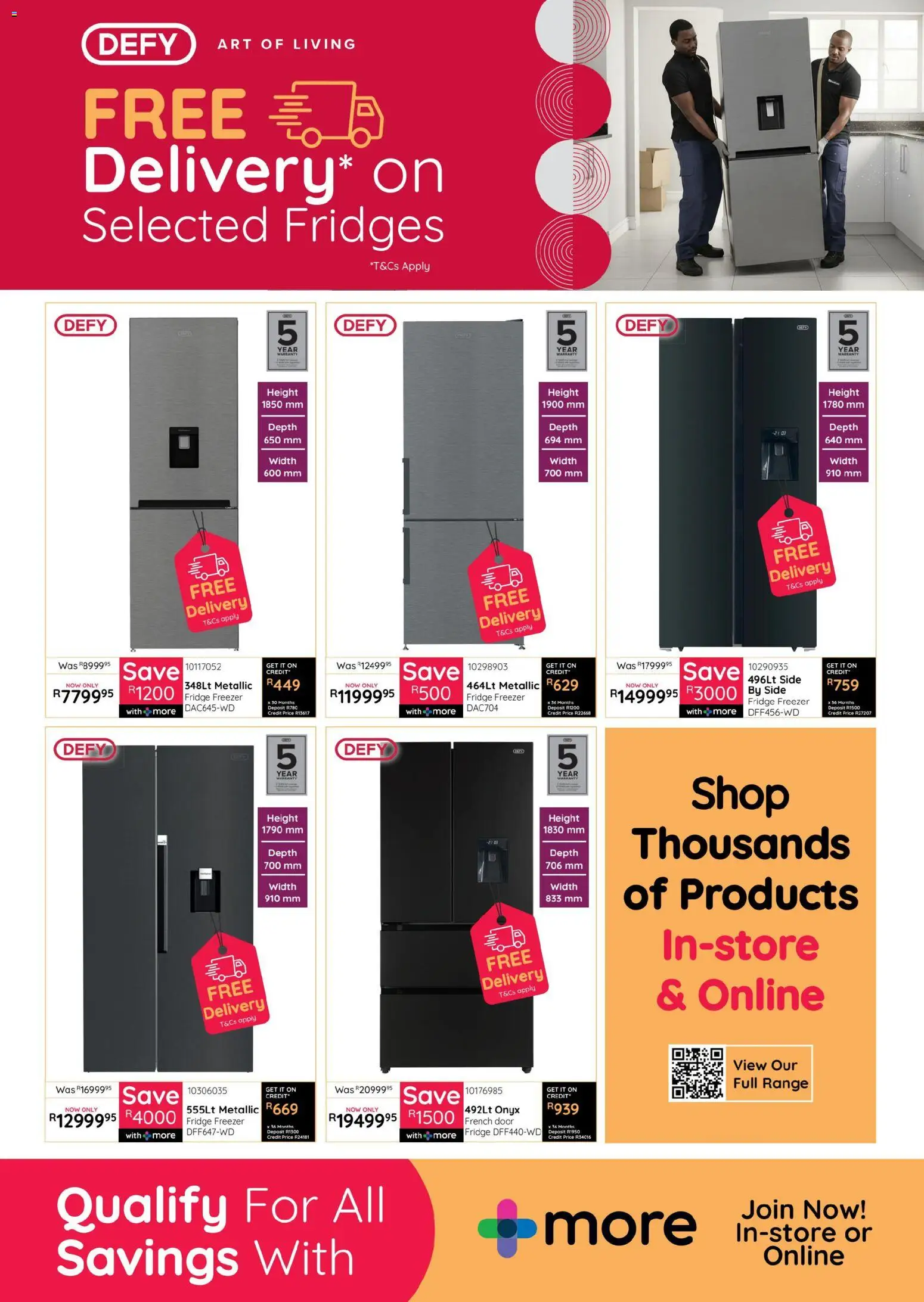 New Bradlows catalogue – valid from 25.03.2026 | Page: 2 | Products: Art, Freezer, Fridge