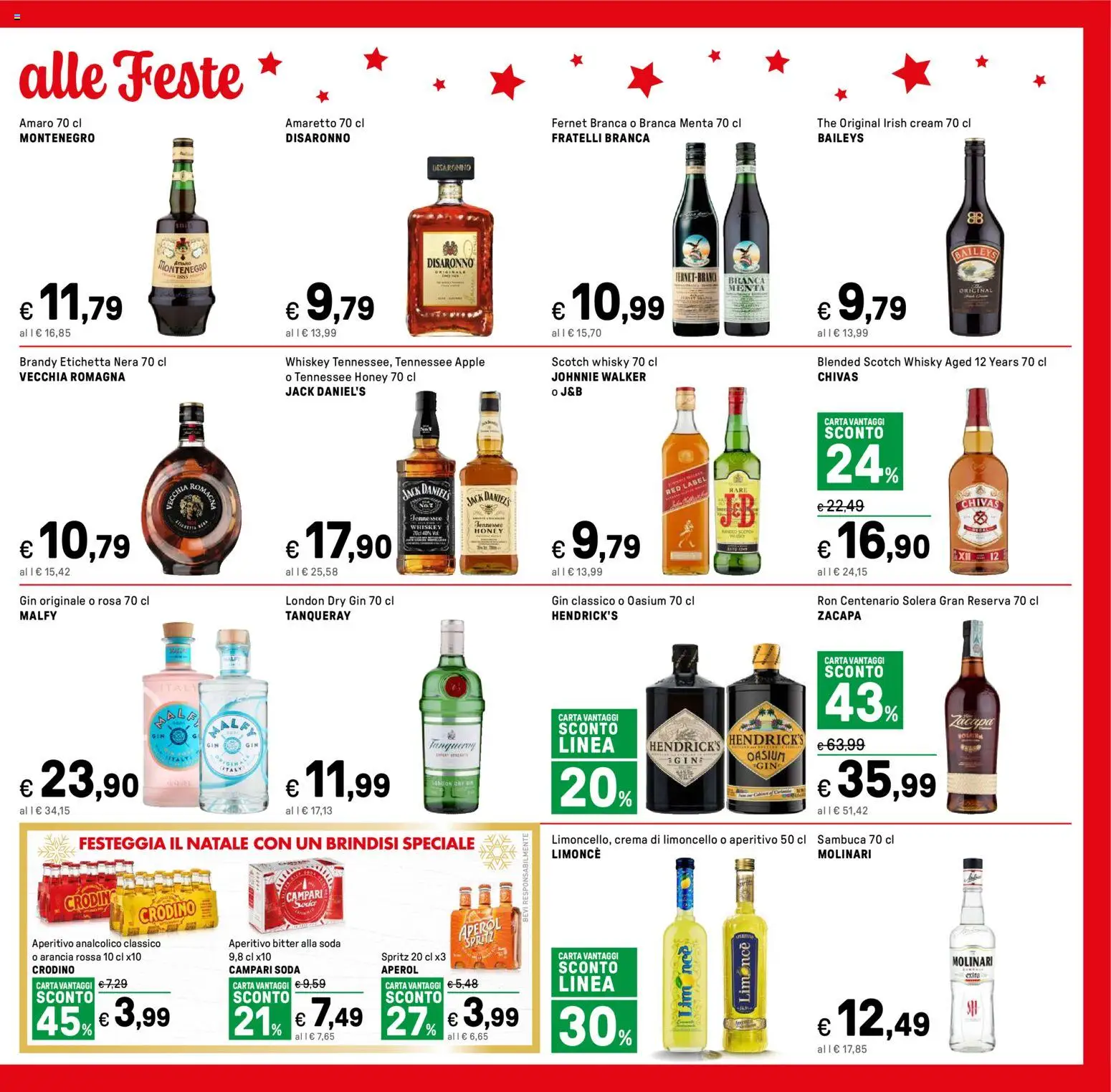 Volantino Iper del 15.12.2025 | Pagina: 29 | Prodotti: Crema, Whisky, The, Brandy
