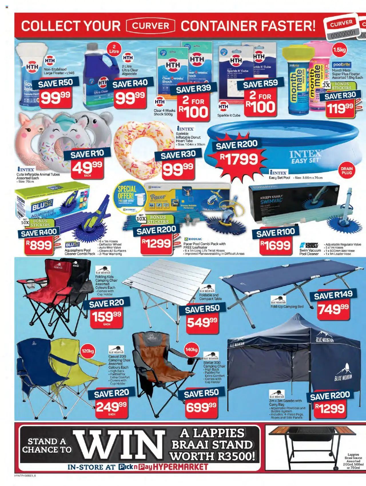New Pick n Pay catalogue – valid from 22.09.2025 | Page: 6 | Products: Bag, Table, Chair, Sauce