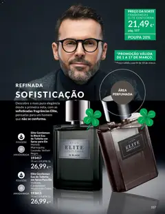 Pré-visualização Elite Gentleman In Black Eau de Toilette em Spray para Ele, Eau de Toilette em Spray para Ele Hortelã Marroquina. Lavanda. Vetiver Negro. válido de 01.03.2026 | Página: 119