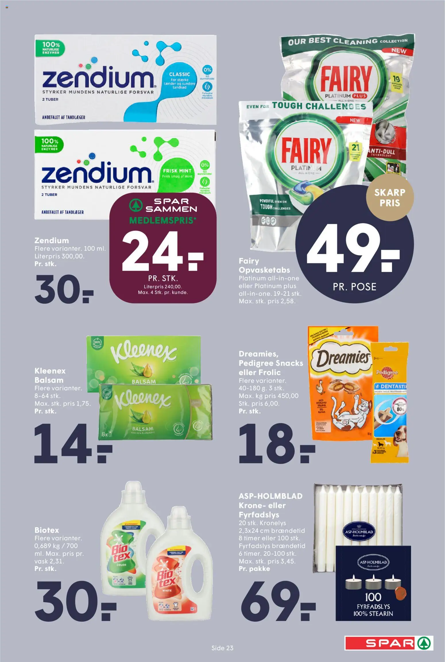 Spar tilbudsavis – gyldig fra 27.12.2025 | Side: 23 | Produkter: Balsam