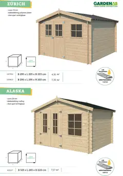 Hubo - Tuinhuis catalogus - Voorbeeld van een folder van Hubo, geldig van 23.02.2026 | Pagina: 21 | Producten: Platen