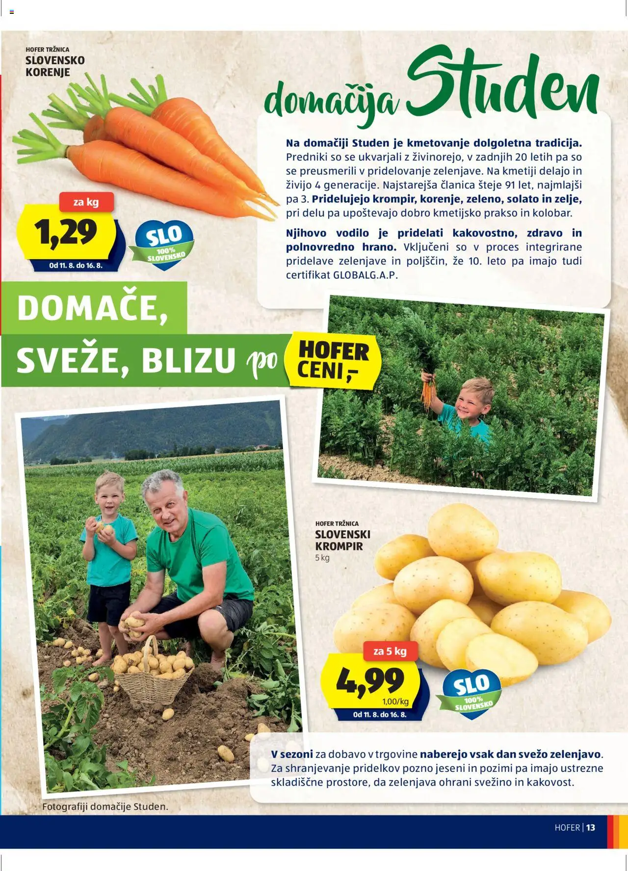 Hofer SI katalog | vrijedi od 07.08.2025 | Stranica: 13