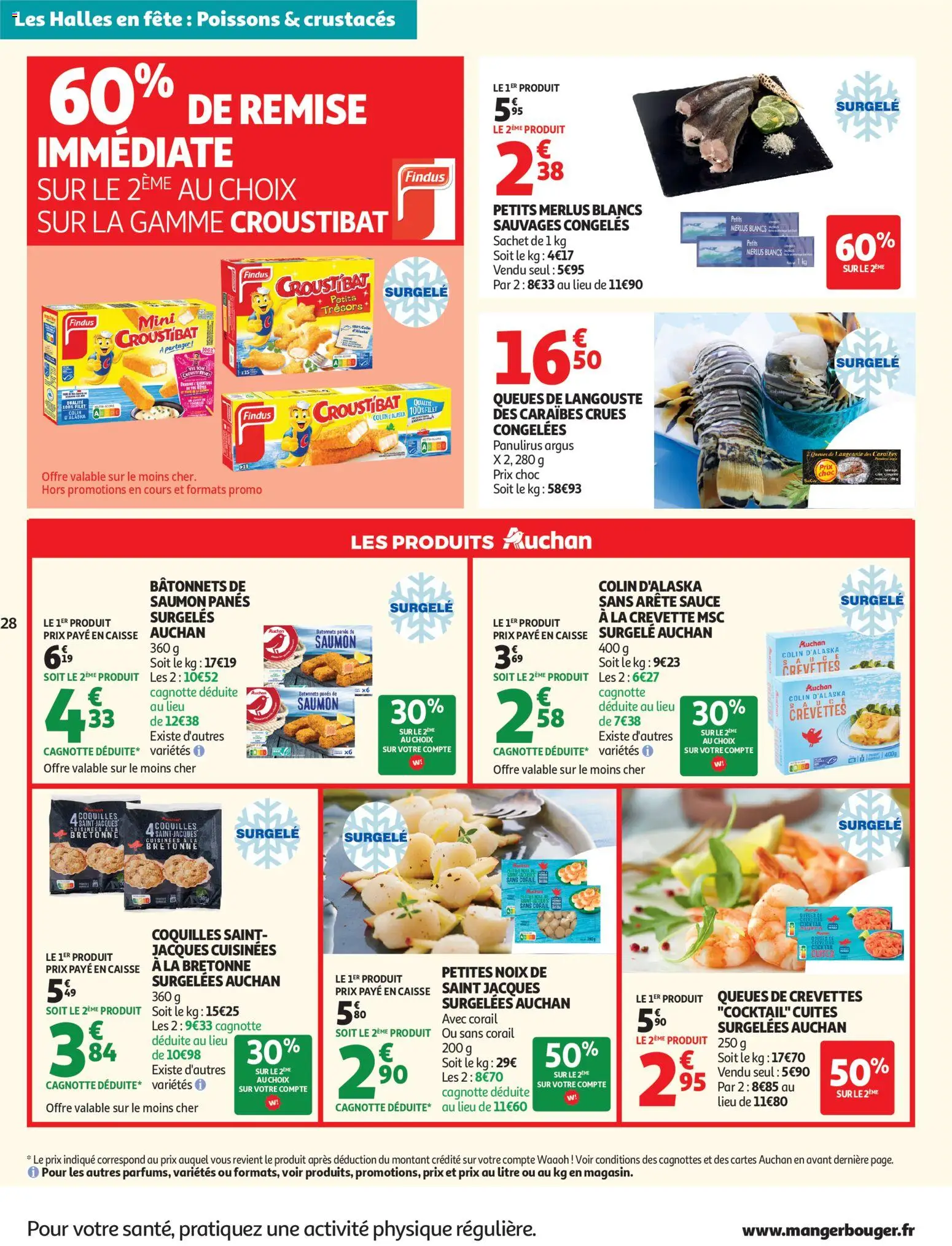 {H1} | Page: 28 | Produits: Crevette, Crevettes, Langouste, Saumon