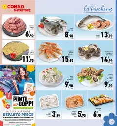 Anteprima del volantino GAMBERONI ARGENTINI DECONGELATI, Argentinian frozen prawns valido a partire dal 10.12.2025 | Pagina: 17 | Prodotti: Pesce, Tè, Sale, Salsiccia
