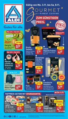 Aldi Prospekt 	 ab 03.11.2025 gültig