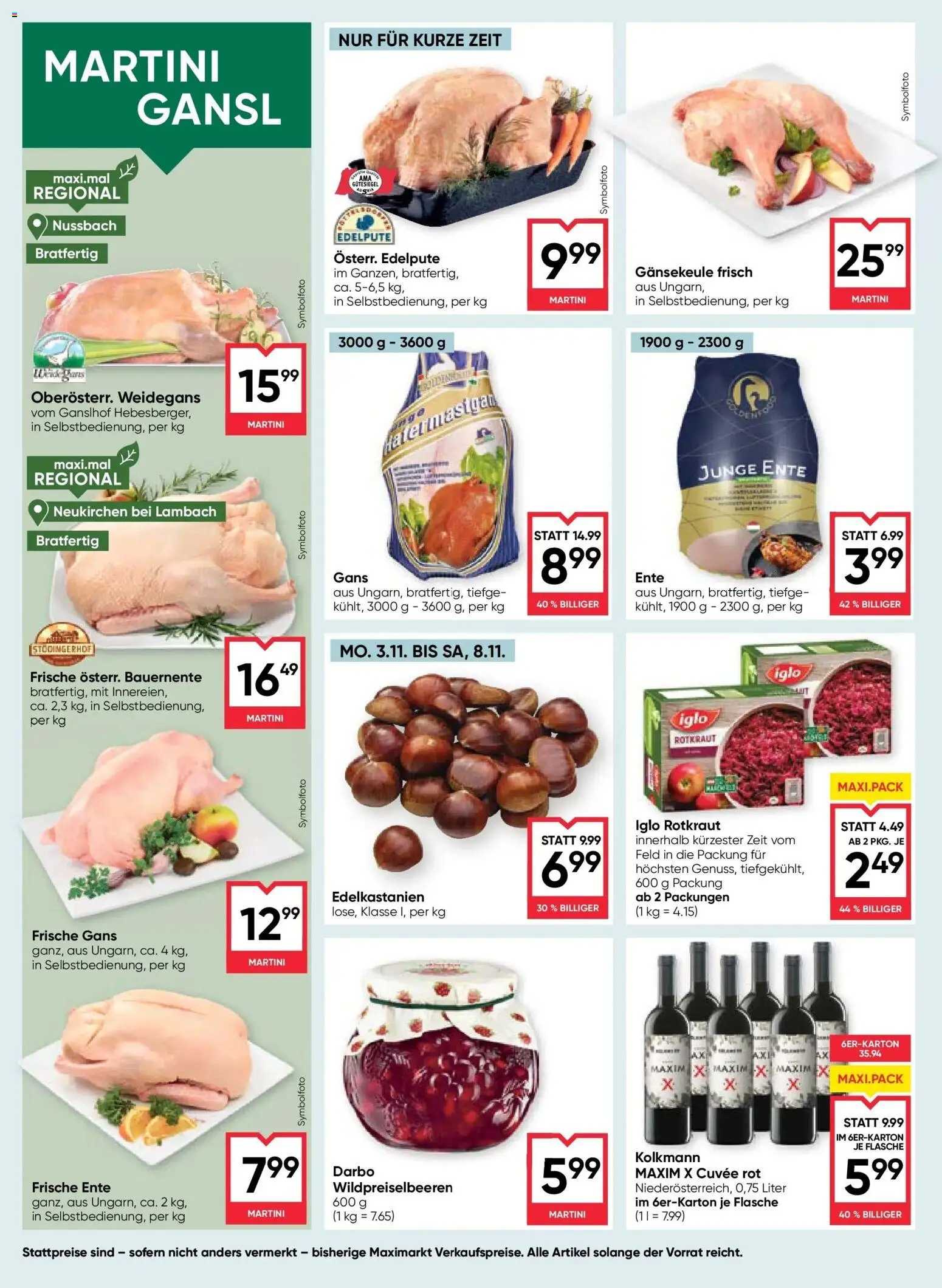 Maximarkt Haid, Linz gültig ab 06.11.2025 | Seite: 10