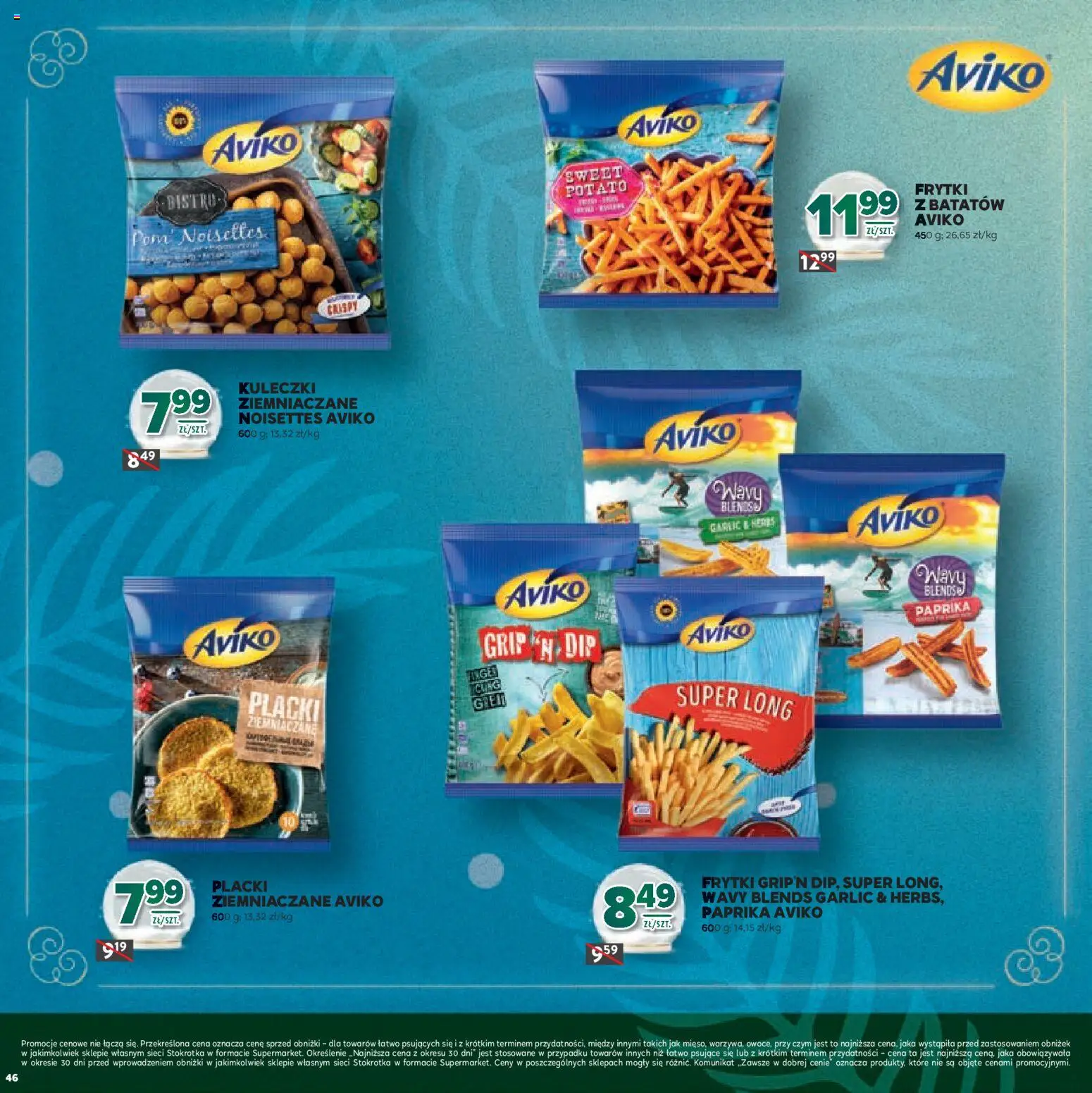 Stokrotka Gazetka - Boże Narodzenie od 11.12.2025 | Strona: 46 | Produkty: Stokrotka, Frytki