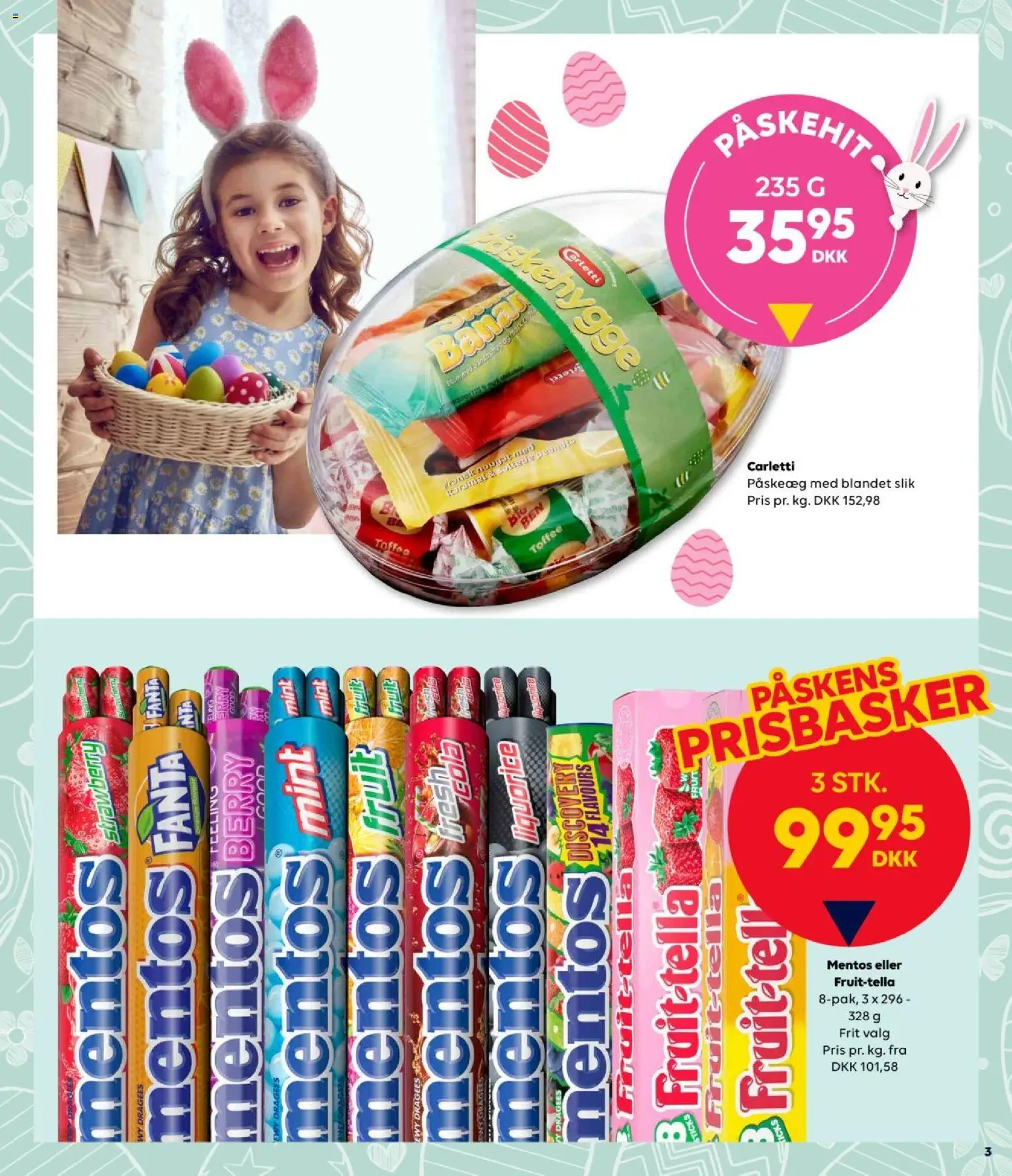 Bordershop tilbudsavis – gyldig fra 25.02.2026 | Side: 3 | Produkter: Slik, Fanta, Nougat