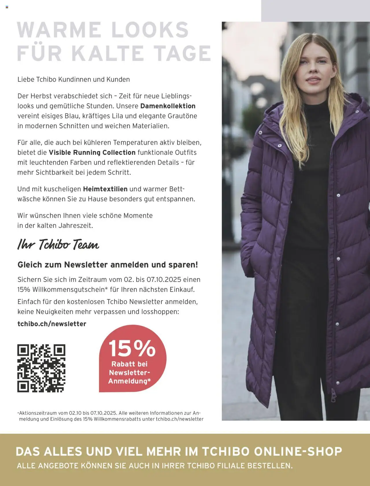 Tchibo Aktionen – gültig ab 10.10.2025 | Seite: 2 | Produkte: Bett