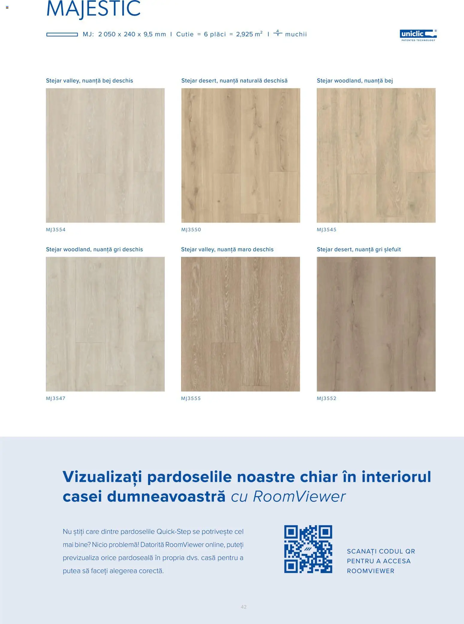 Noul catalog Proges – valabil de la 04.11.2025 | Pagină: 42 | Produse: Cutie, Pardoseală