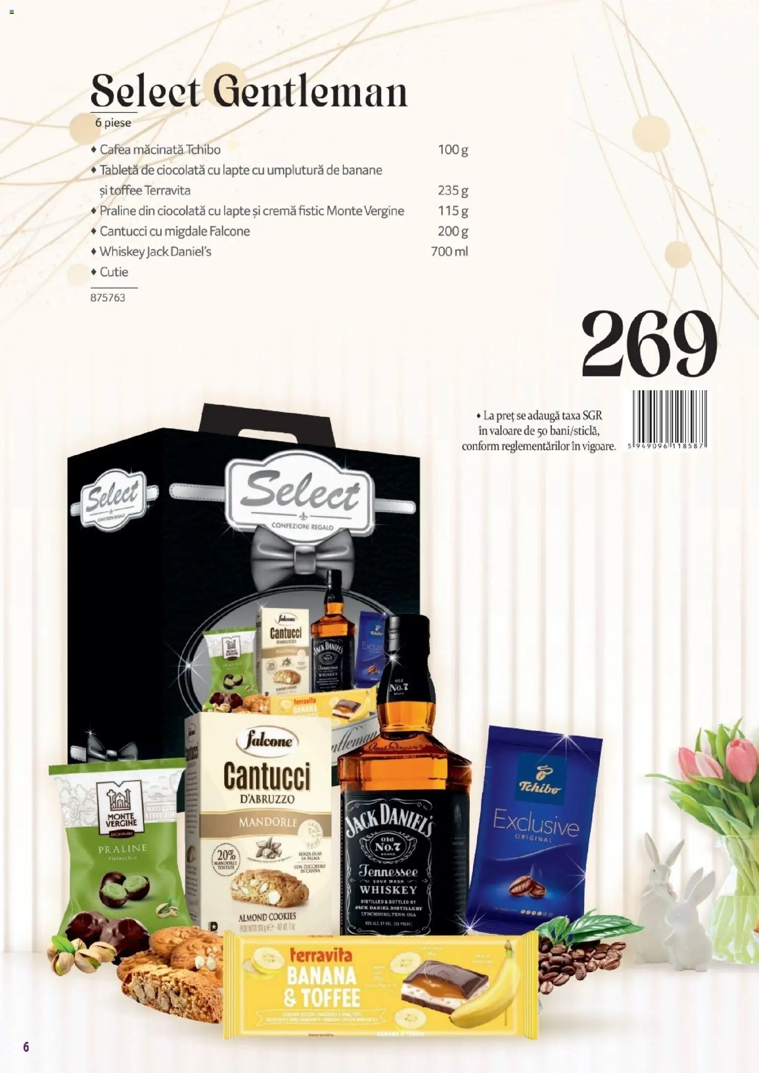 Noul catalog Selgros – valabil de la 13.03.2026 | Pagină: 6 | Produse: Cutie, Ciocolată, Banane, Whiskey