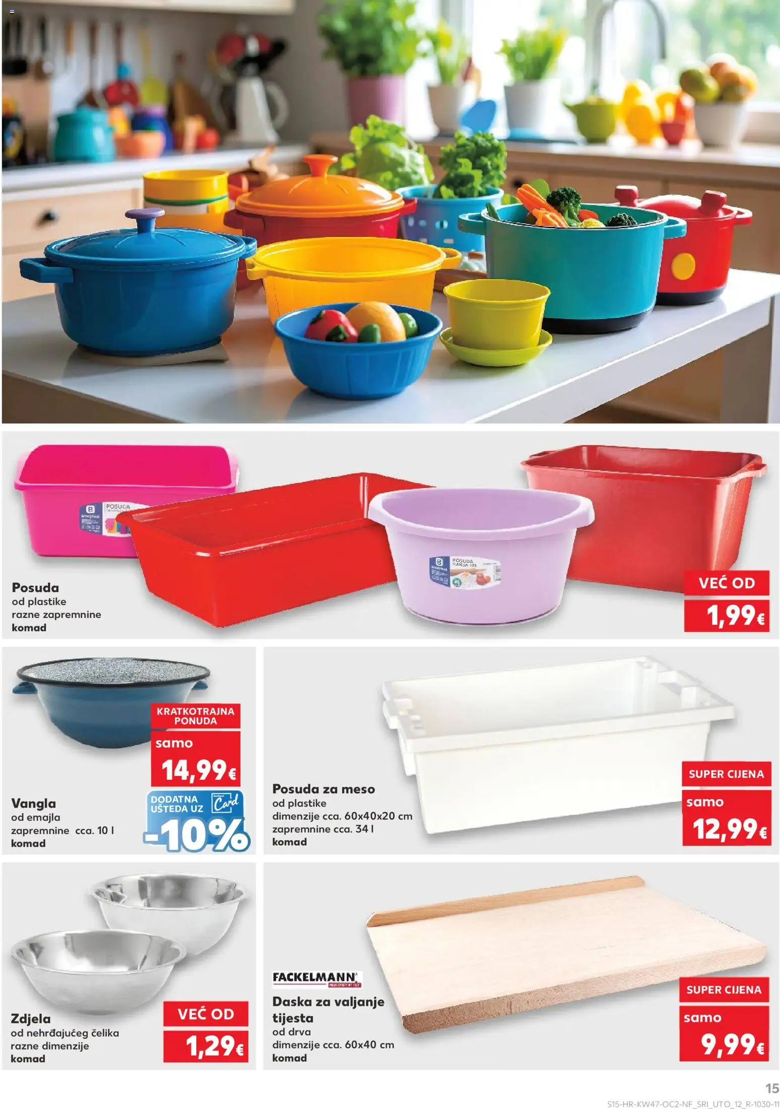 Kaufland katalog | vrijedi od 19.11.2025 | Stranica: 15 | Proizvodi: Meso, Zdjela