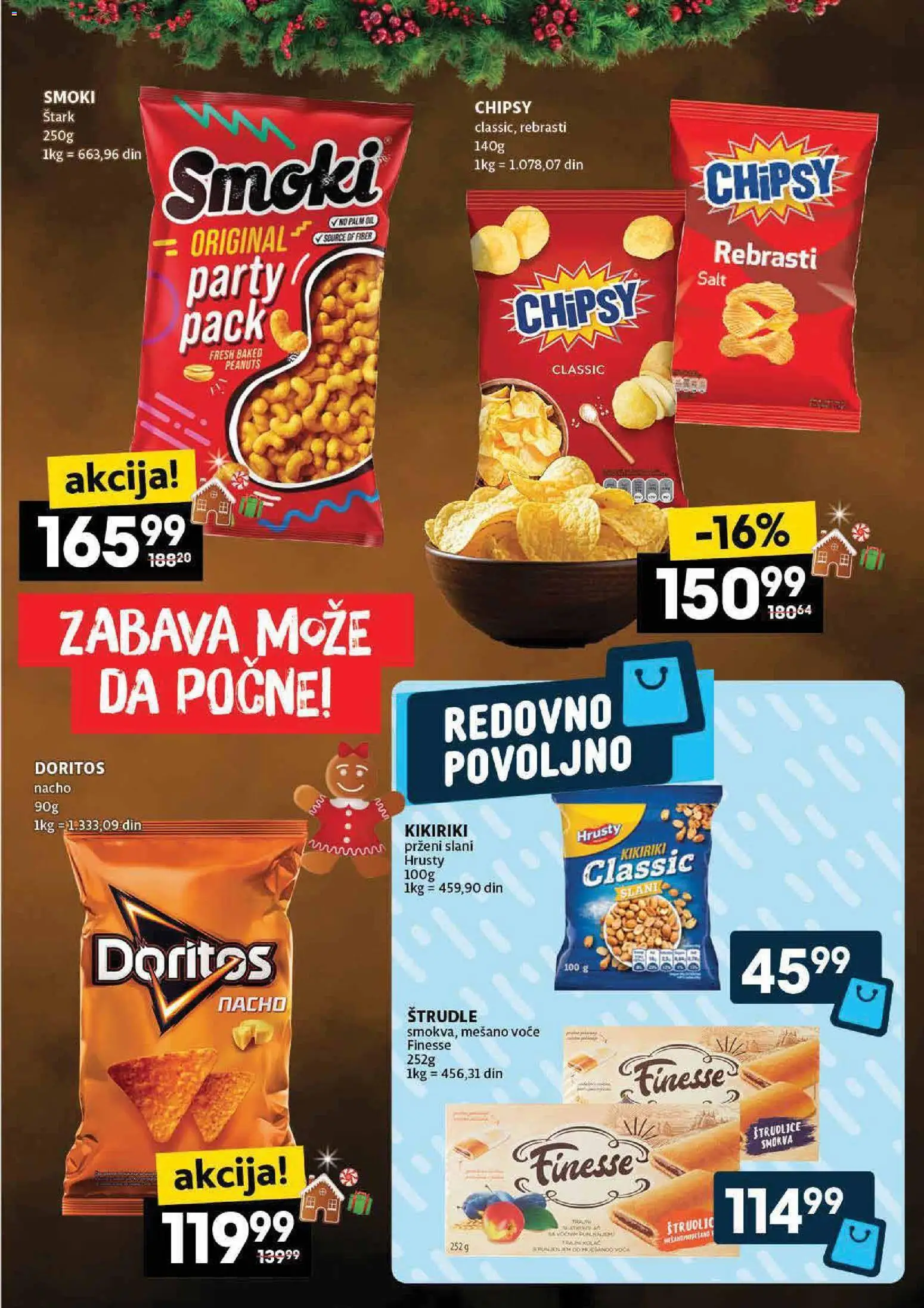 Roda katalog - važi od 08.01.2026 | Strana: 17 | Proizvode: Smoki, Kikiriki, Doritos
