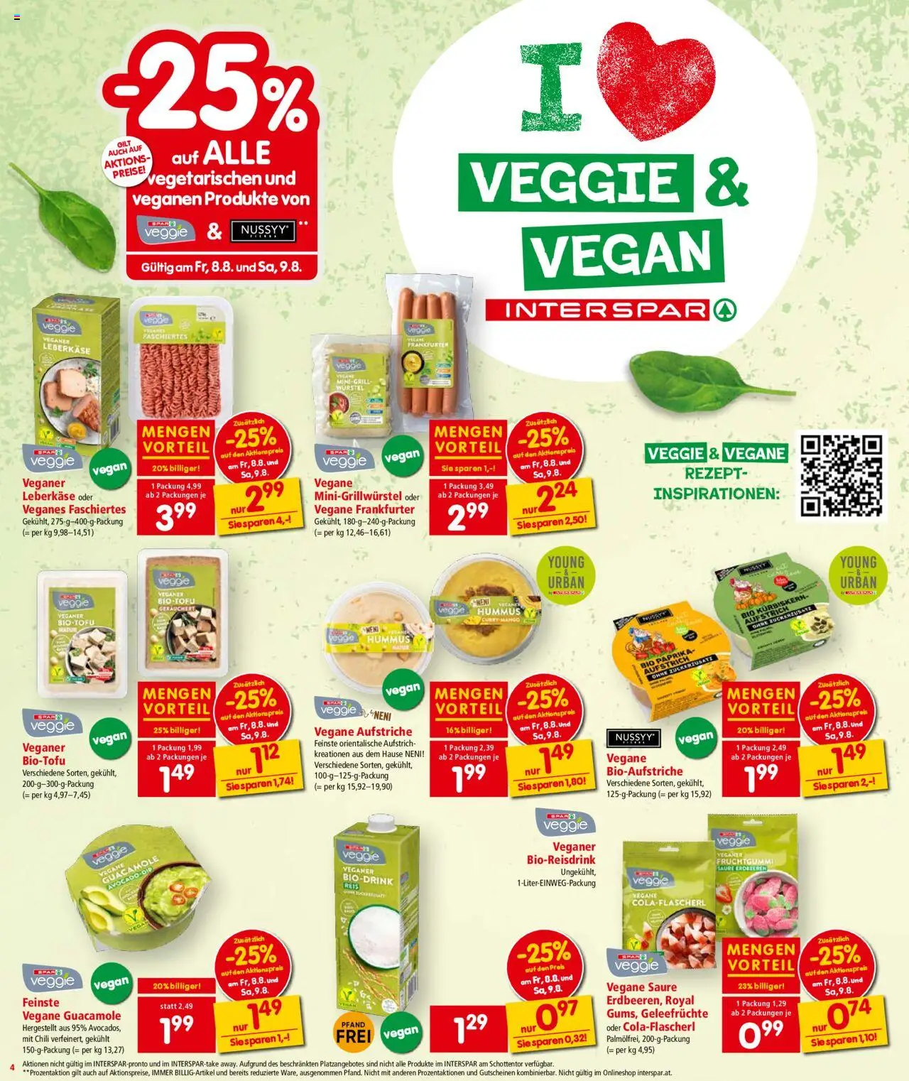 Interspar Flugblatt - Kärnten gültig ab 07.08.2025 | Seite: 4 | Produkte: Avocado, Mango, Chili, Reis