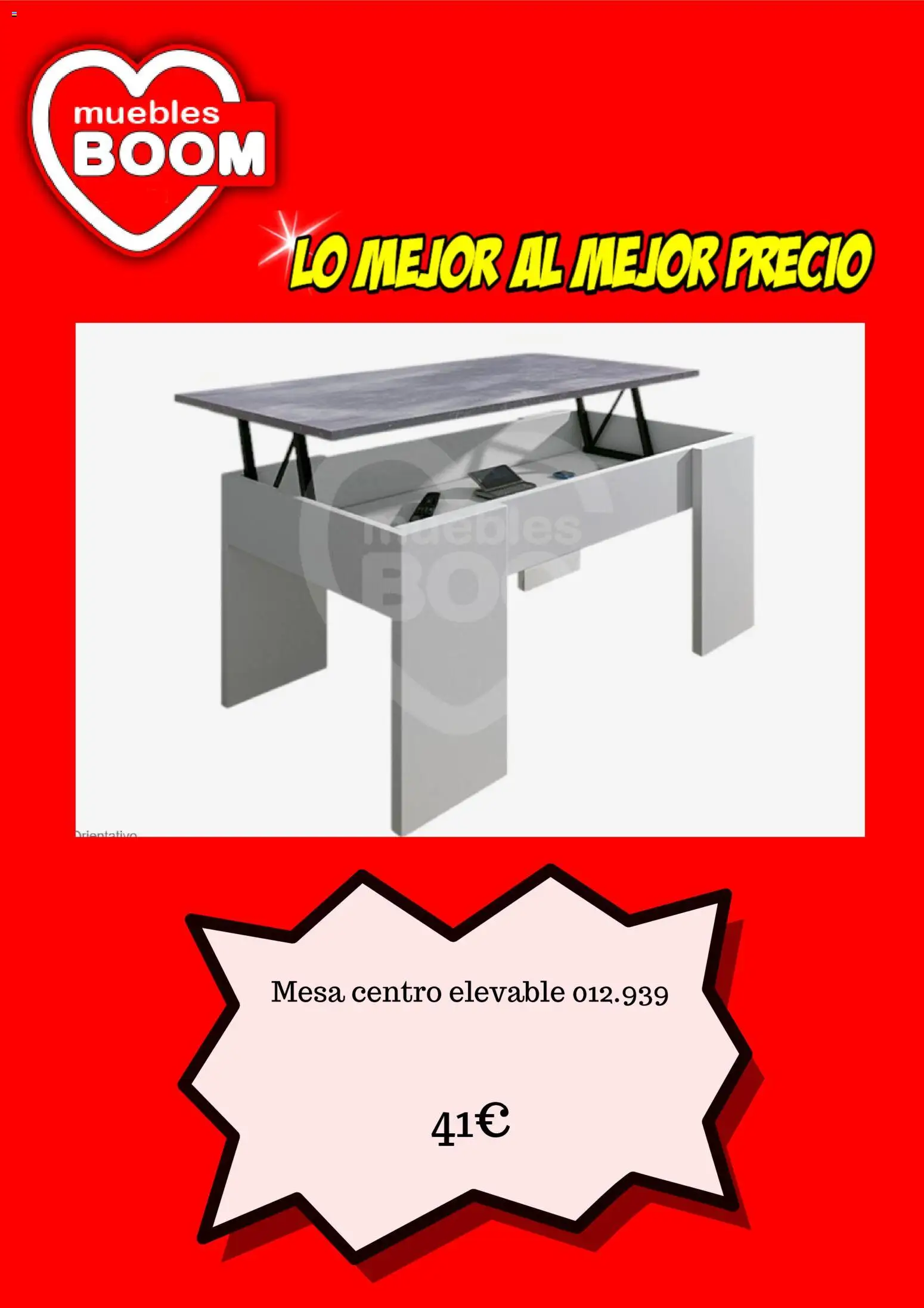 Muebles Boom folleto │ válido desde el 01.12.2025 | Página: 4 | Productos: Muebles, Mesa