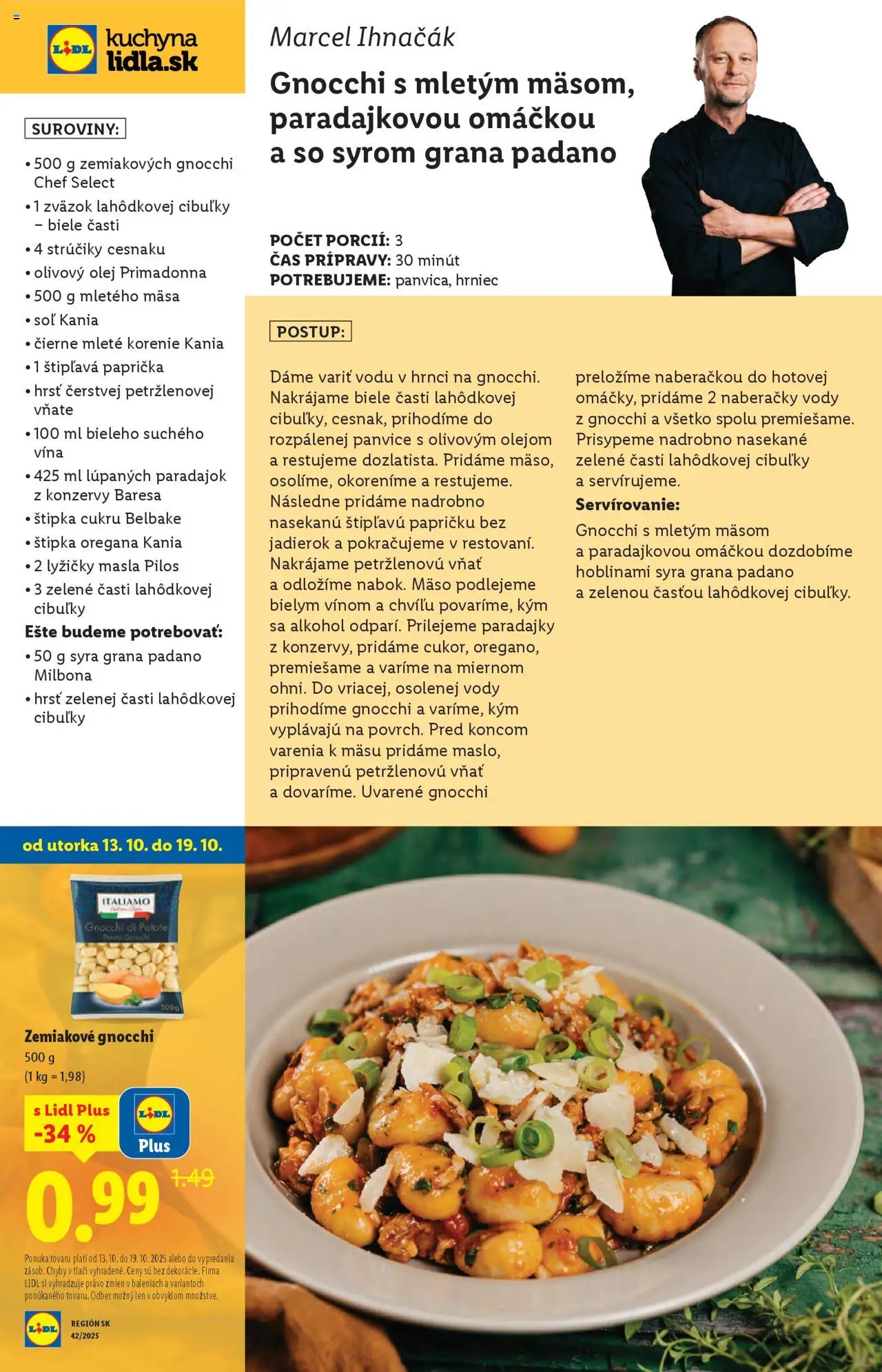 Nové Lidl akcie – leták je platný od 16.10.2025 | Strana: 108 | Produkty: Kuchyňa, Olej, Paradajky, Soľ