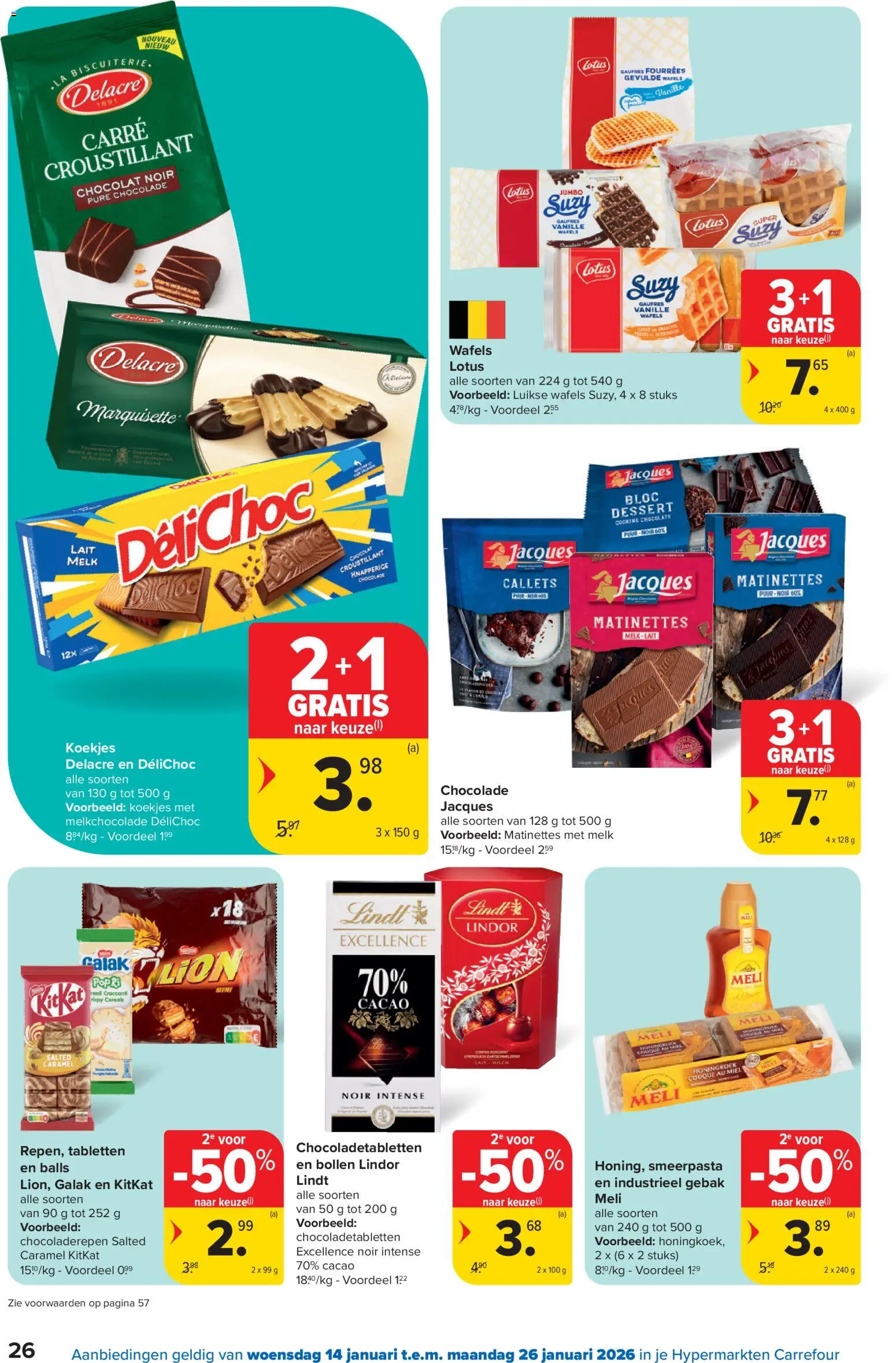 {H1} | Pagina: 26 | Producten: Wafels, Rooibos tea, La, Chocolade