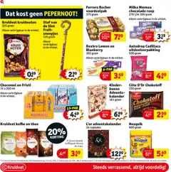 Kruidvat - Folder week 43 - Voorbeeld van een folder van Kruidvat, geldig van 21.10.2025 | Pagina: 78 | Producten: Koffiepads, Snoepjes, Kan, Kinder