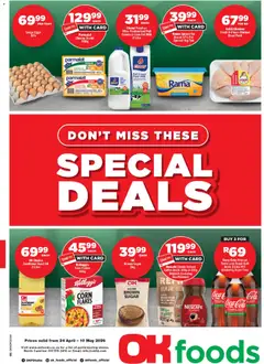 OK Foods specials catalogue – valid from 24.04.2026