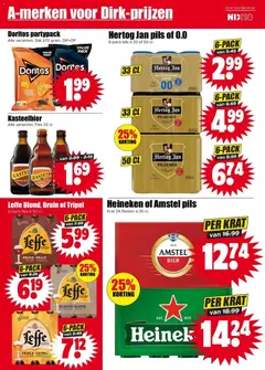 Dirk folder week 10 - Voorbeeld van een folder van Dirk, geldig van 04.03.2026 | Pagina: 22 | Producten: Bier, Dijoni mustár, Doritos, Alcohol