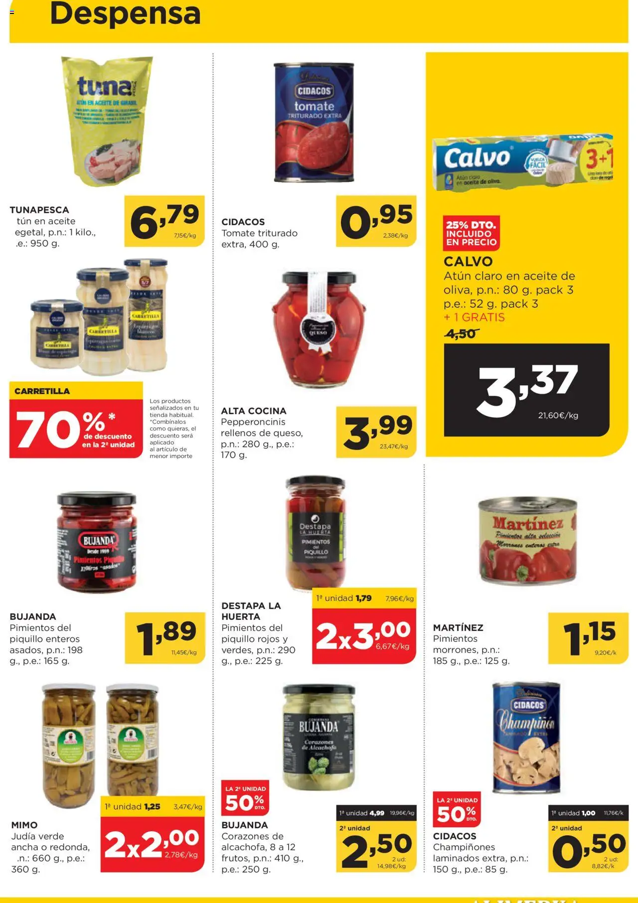 Alimerka folleto Castilla y León │ válido desde el 29.05.2025 | Página: 19 | Productos: Queso, Aceite, Cocina, Atún claro