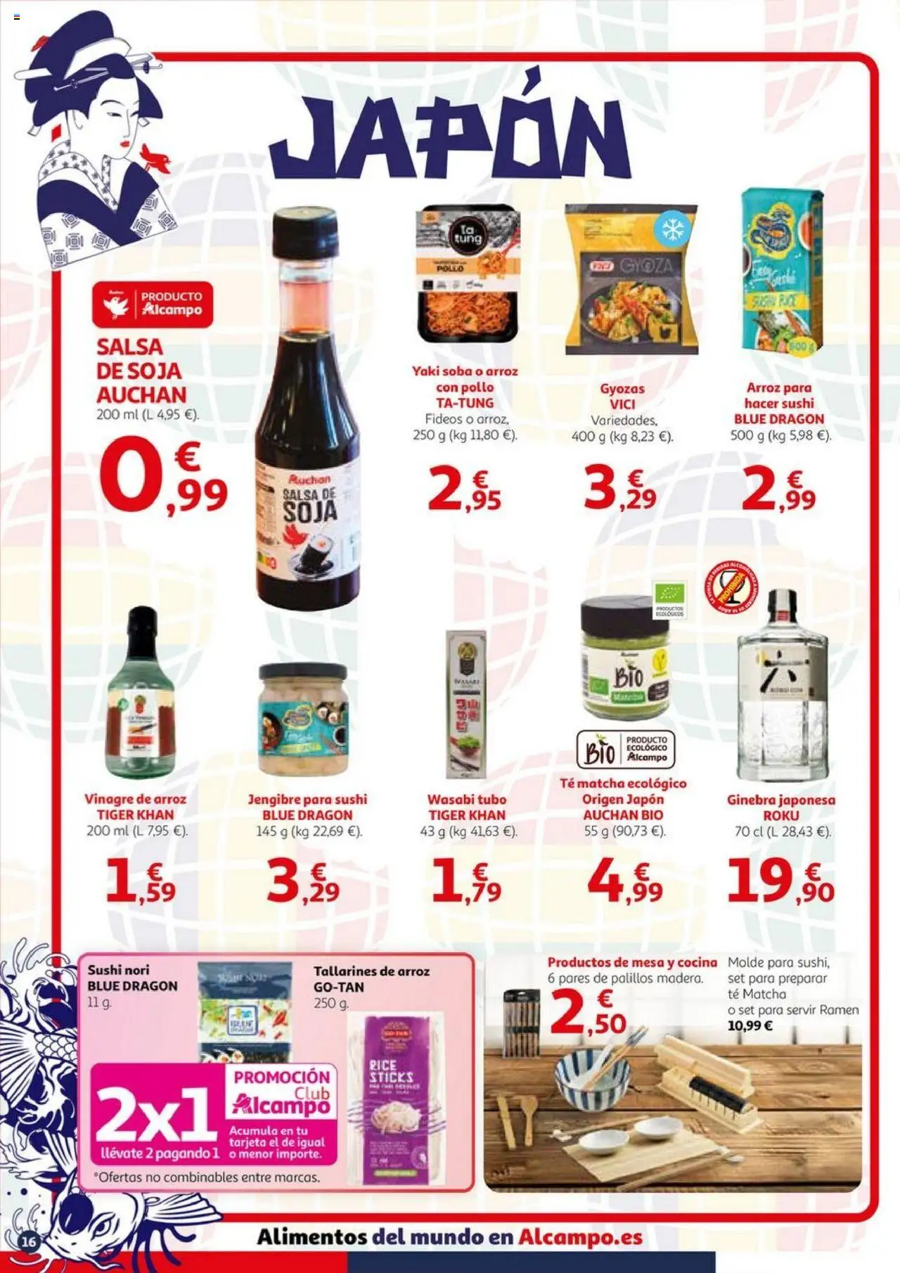 Alcampo - HG Nacional │ válido desde el 09.10.2025 | Página: 16 | Productos: Fideos, Ginebra, Cocina, Σιδερώστρα