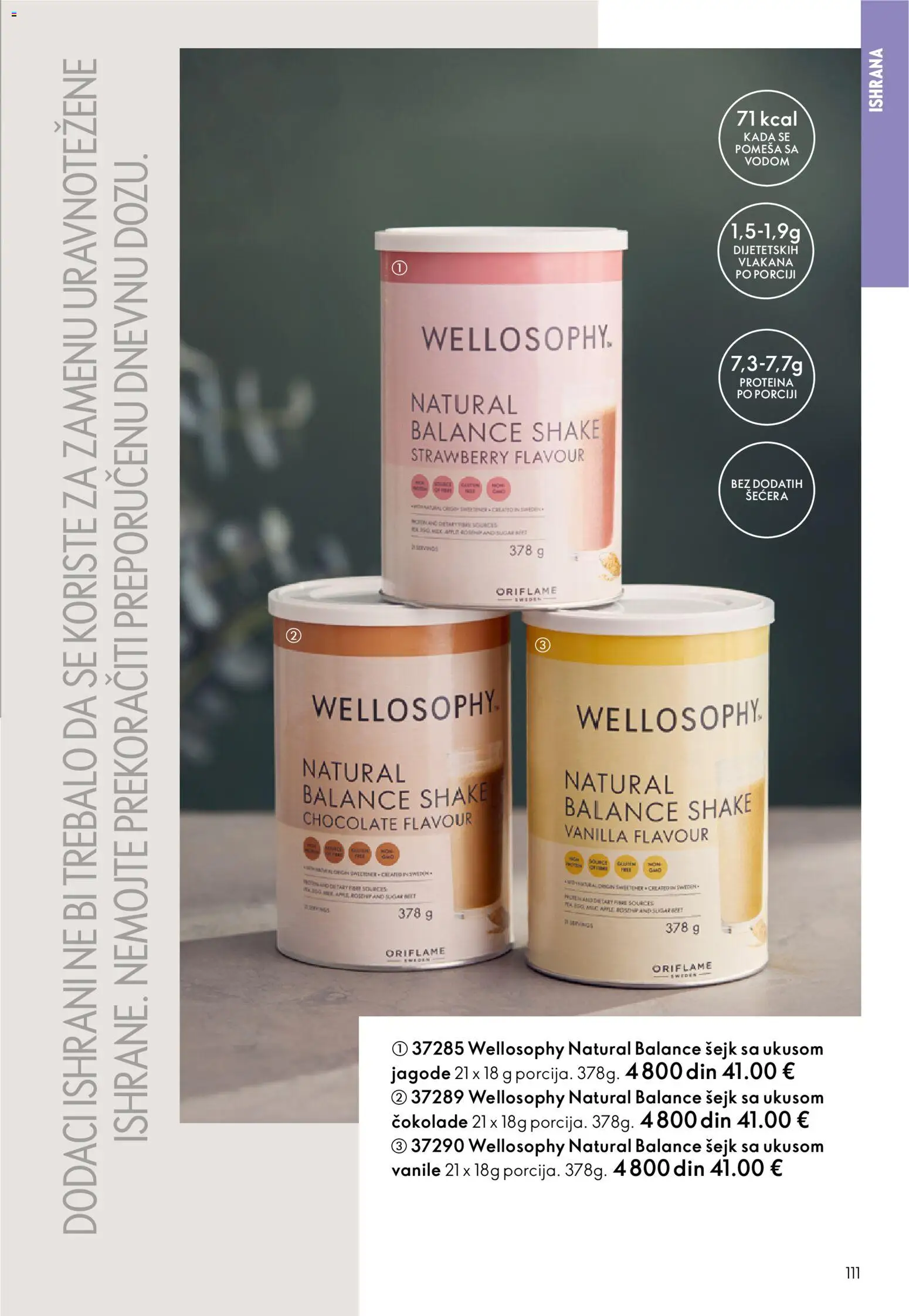 Oriflame katalog - važi od 31.12.2025 | Strana: 111 | Proizvode: Jagode